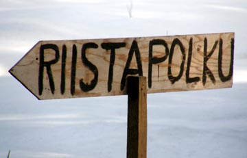 Riistapolkukyltti